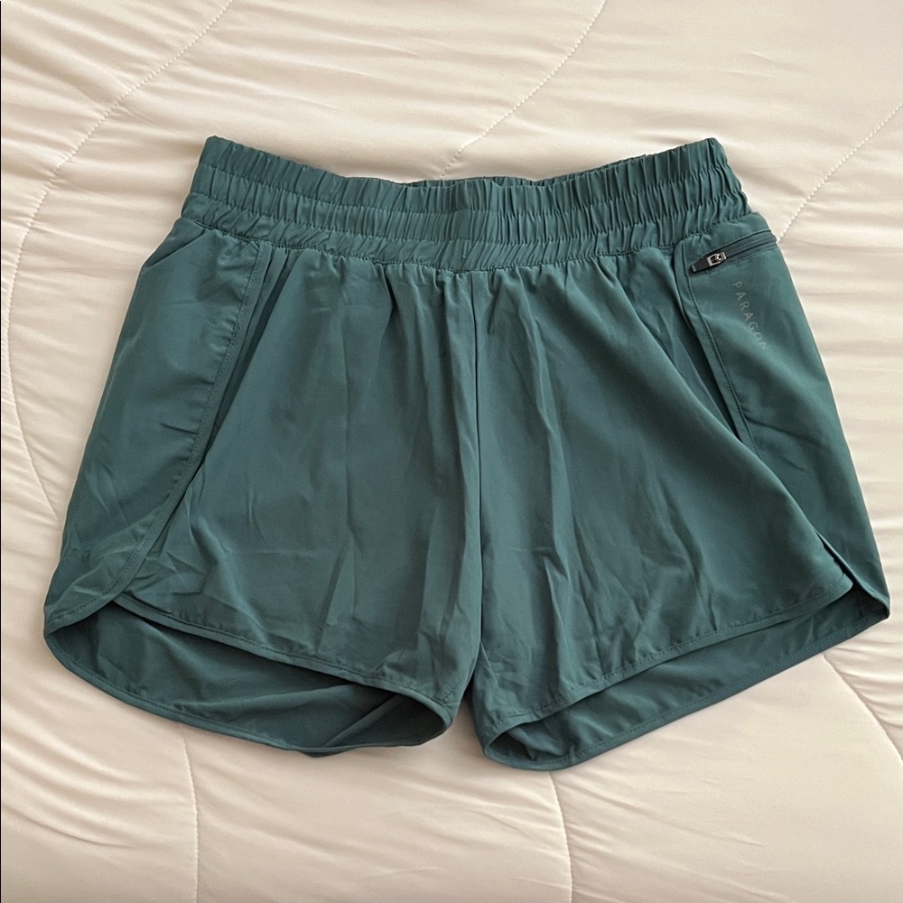 PARAGON Women's Green Athletic Shorts